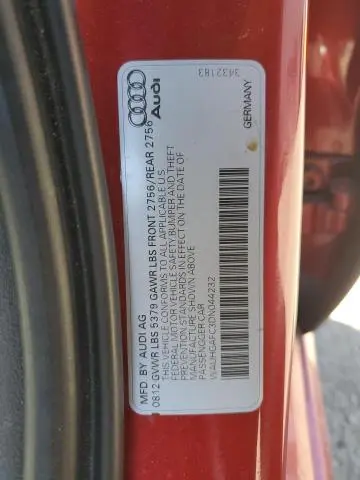 2013 AUDI A6 PRESTIGE  