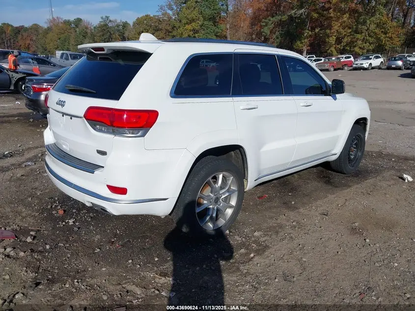 2016 JEEP GRAND CHEROKEE SUMMIT