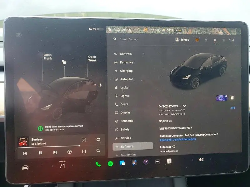 2022 TESLA MODEL Y   
