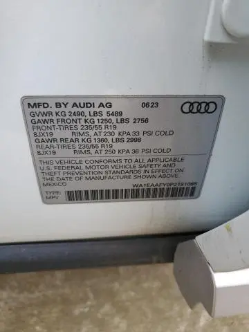 2023 AUDI Q5 PREMIUM PLUS 45  