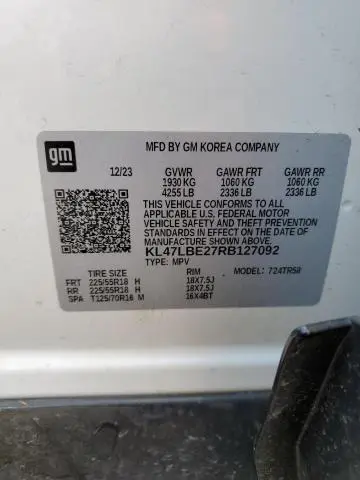 2024 BUICK ENVISTA SPORT TOURING  