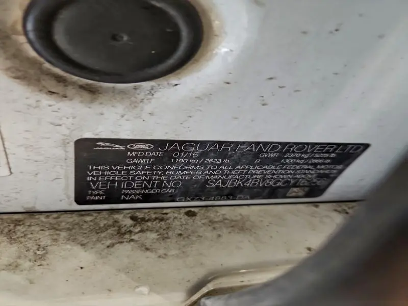 2016 JAGUAR XF PRESTIGE  