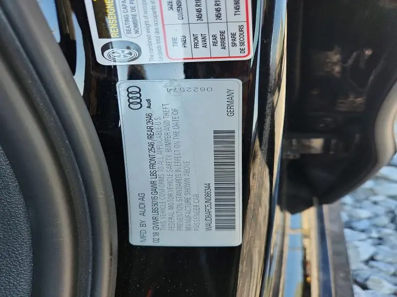 2018 AUDI A6 PREMIUM PLUS  