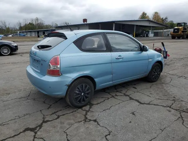 2010 HYUNDAI ACCENT BLUE  