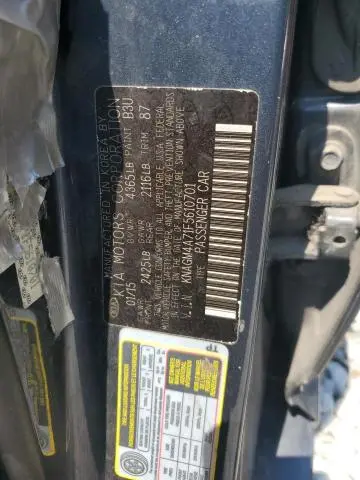 2015 KIA OPTIMA LX  
