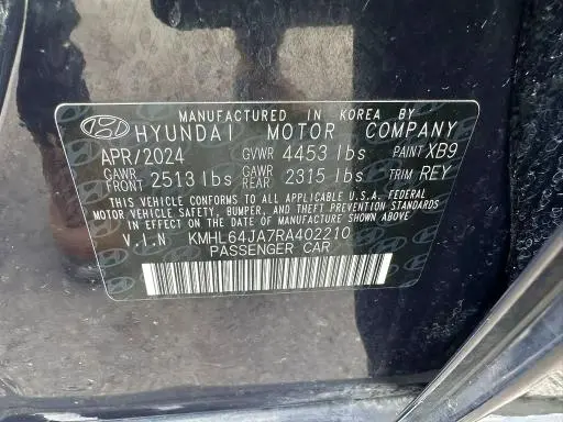2024 HYUNDAI SONATA SEL  