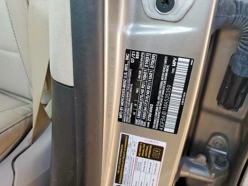 2021 MERCEDES-BENZ GLE 350  