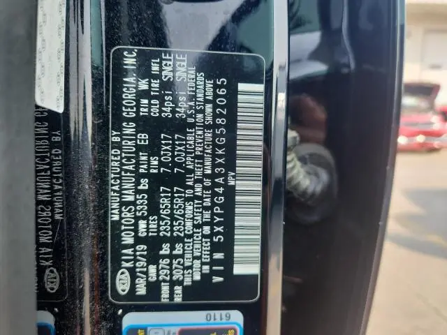 2019 KIA SORENTO L  