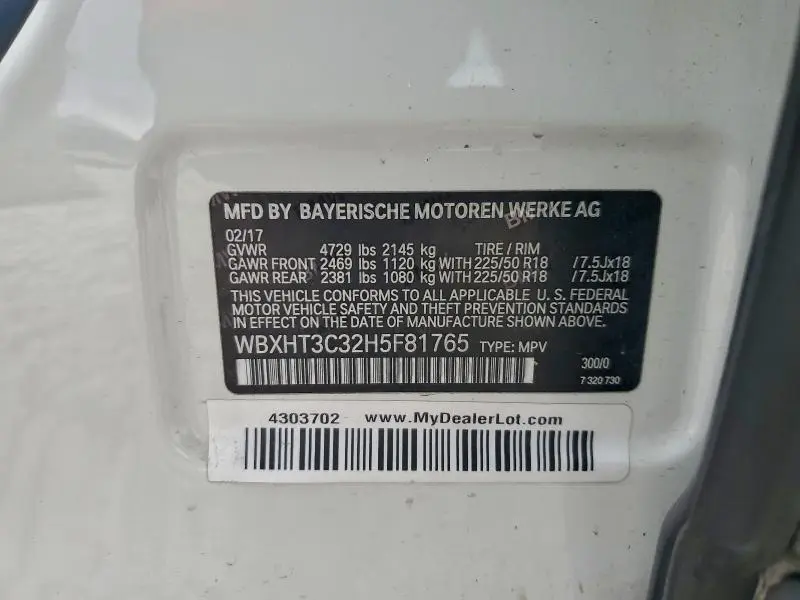 2017 BMW X1 XDRIVE28I  