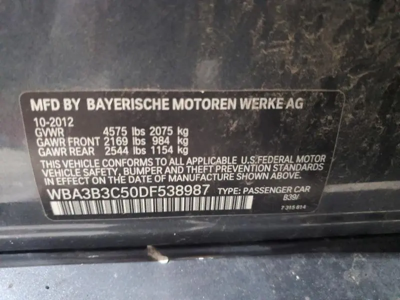 2013 BMW 328 XI  