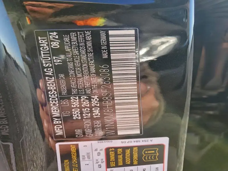 2025 MERCEDES-BENZ GLC 43 4MATIC AMG  