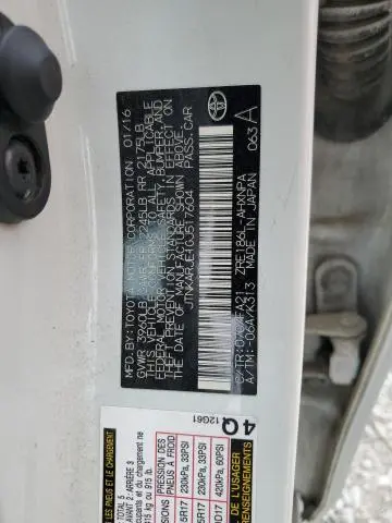 2016 TOYOTA SCION IM   