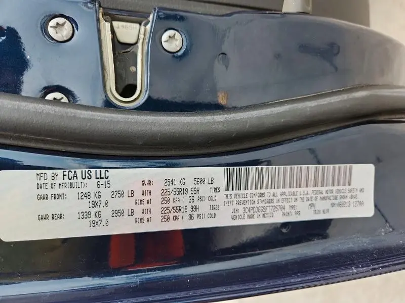 2015 DODGE JOURNEY CROSSROAD  