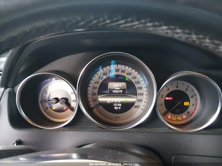 2013 MERCEDES-BENZ C 250 SPORT