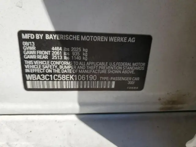 2014 BMW 328 I SULEV  
