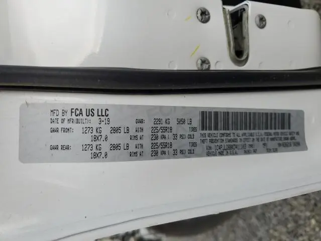 2019 JEEP CHEROKEE LIMITED  