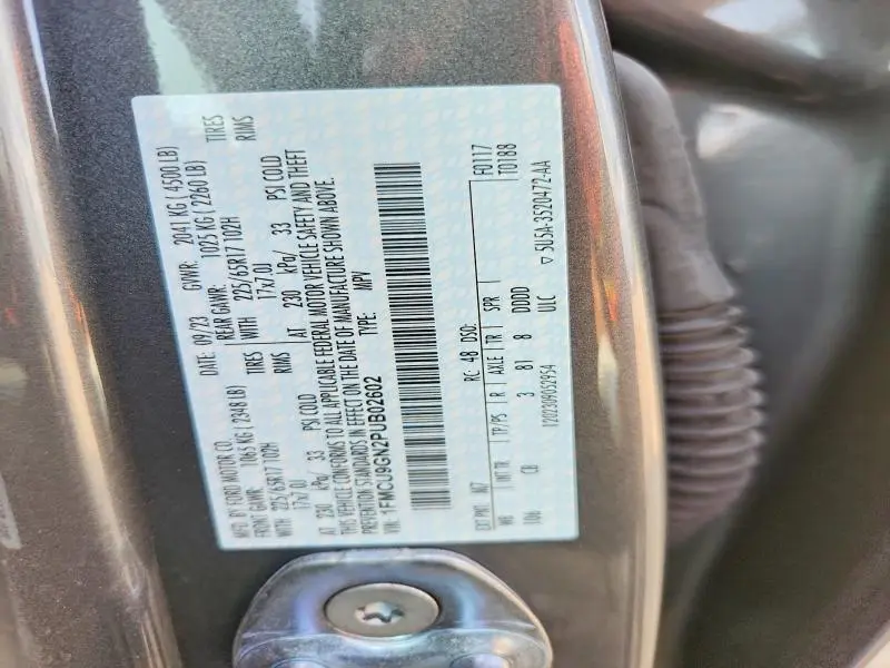 2023 FORD ESCAPE ACTIVE  