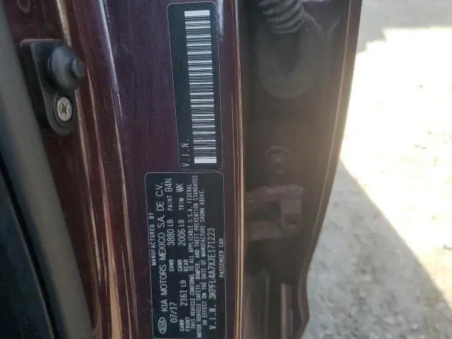2018 KIA FORTE LX  