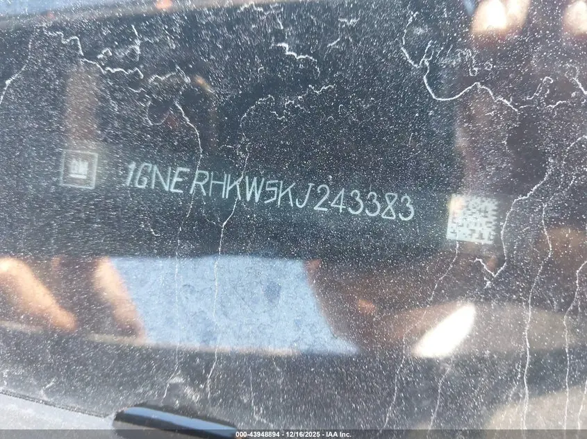 2019 CHEVROLET TRAVERSE 3LT