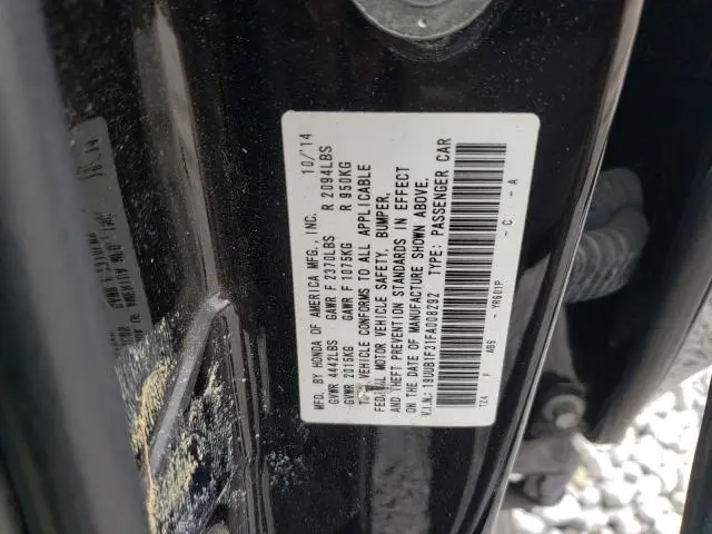 2015 ACURA TLX   
