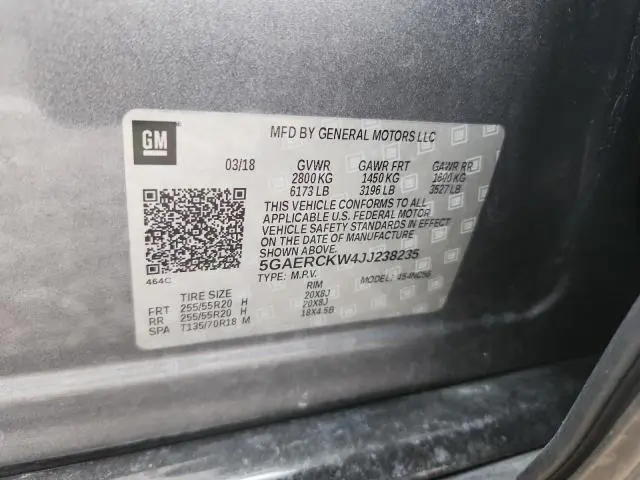 2018 BUICK ENCLAVE PREMIUM  