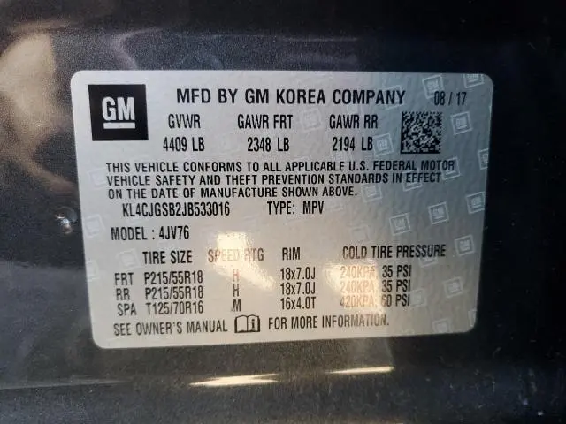 2018 BUICK ENCORE ESSENCE  