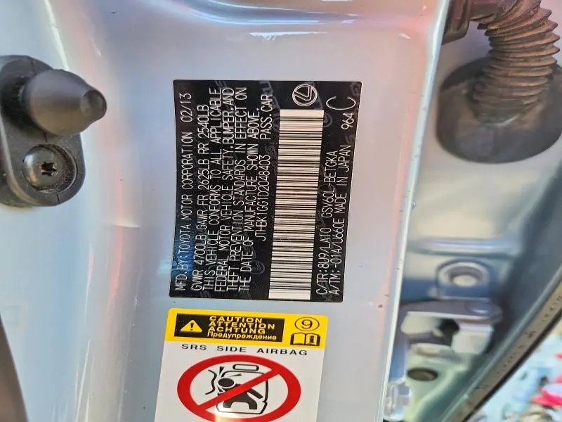 2013 LEXUS ES 350 BASE  