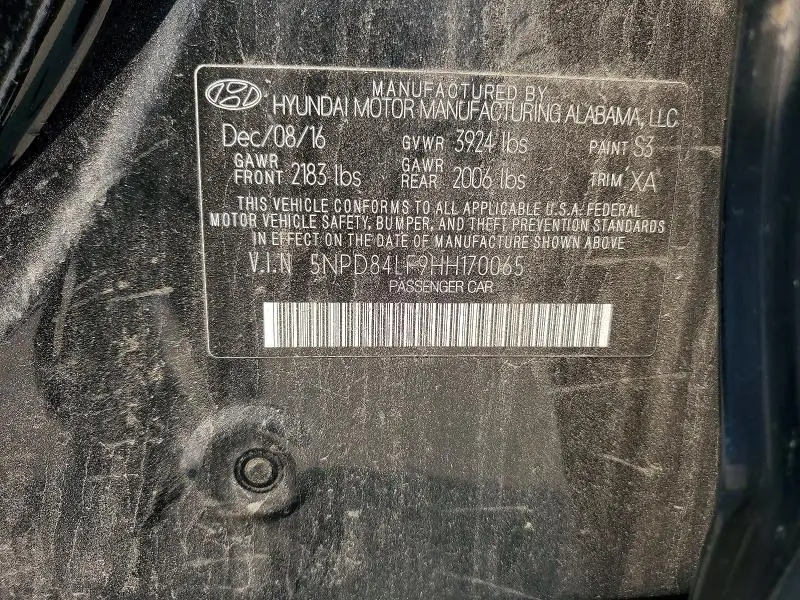 2017 HYUNDAI ELANTRA VALUE EDITION  
