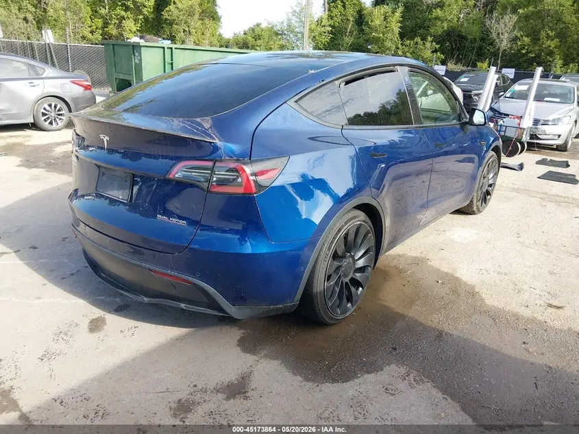 2022 TESLA MODEL Y PERFORMANCE DUAL MOTOR ALL-WHEEL DRIVE