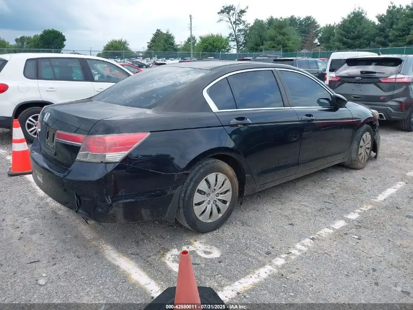 2012 HONDA ACCORD 2.4 LX