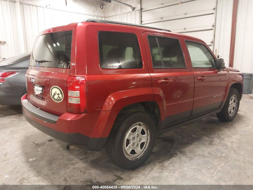 2017 JEEP PATRIOT SPORT FWD