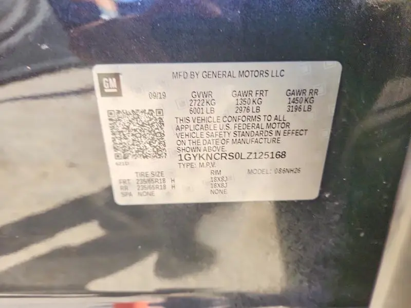 2020 CADILLAC XT5 PREMIUM LUXURY  