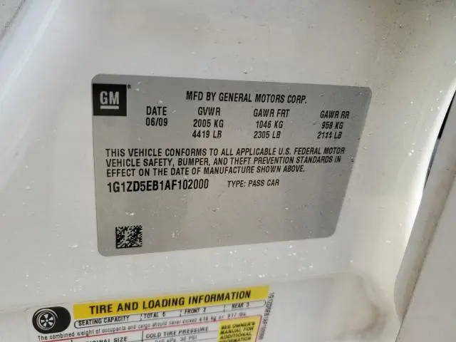 2010 CHEVROLET MALIBU 2LT  