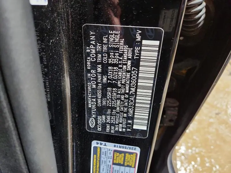 2021 HYUNDAI TUCSON SEL  