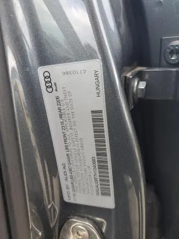 2017 AUDI A3 PREMIUM  