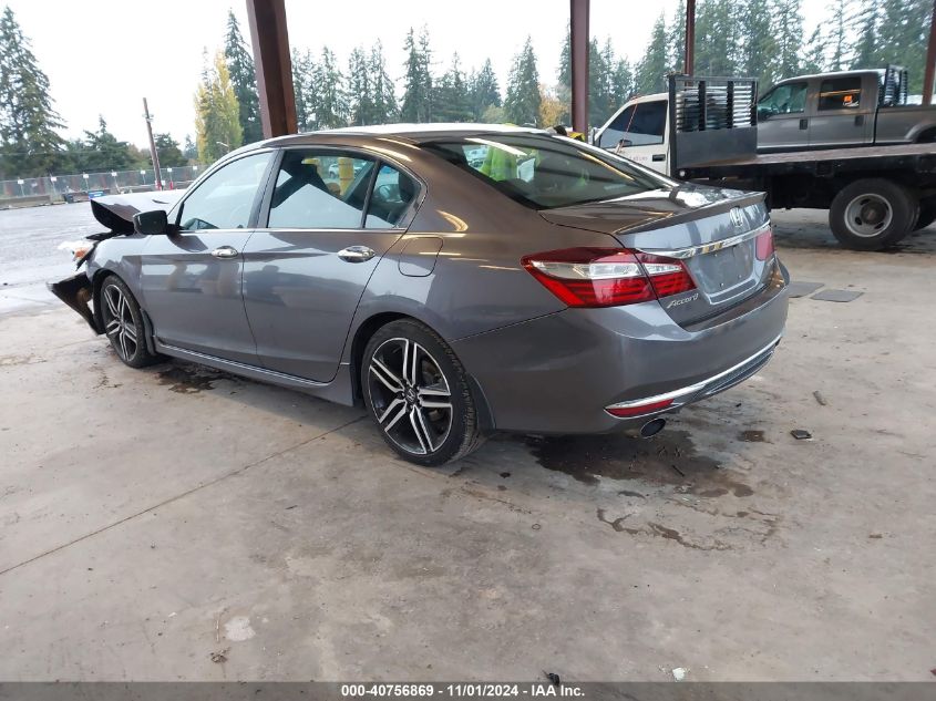 2016 HONDA ACCORD SPORT