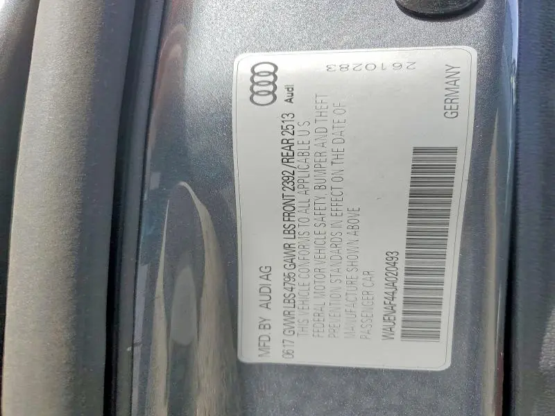 2018 AUDI A4 PREMIUM PLUS  