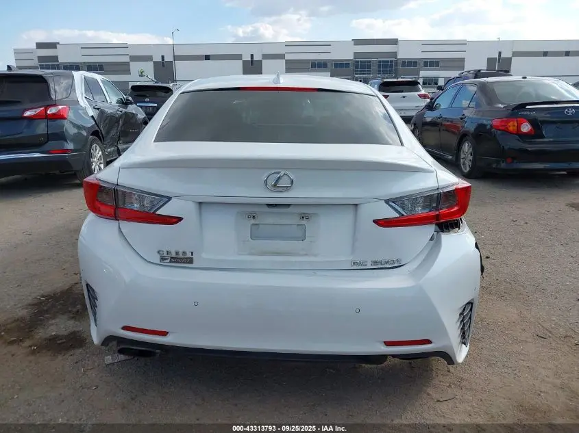 2016 LEXUS RC 200T  
