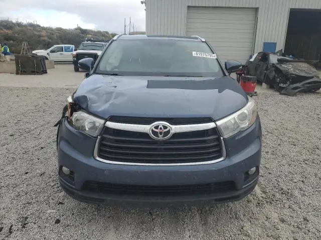 2015 TOYOTA HIGHLANDER XLE  