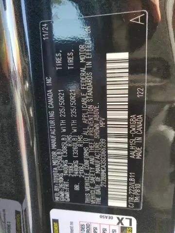 2025 LEXUS RX 350H BASE
