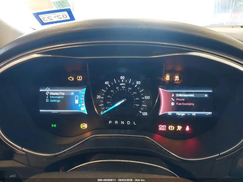 2017 FORD FUSION HYBRID SE