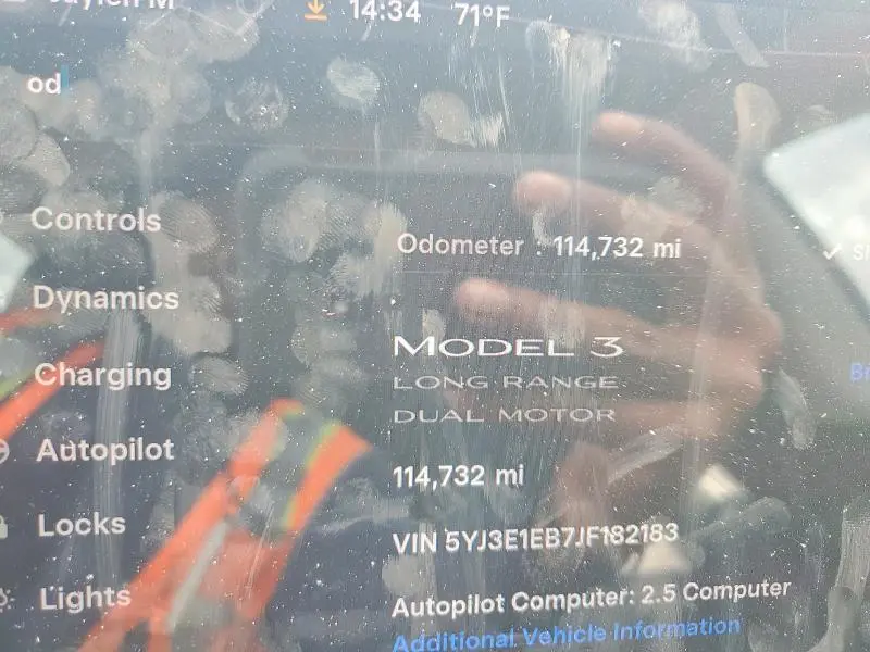 2018 TESLA MODEL 3   