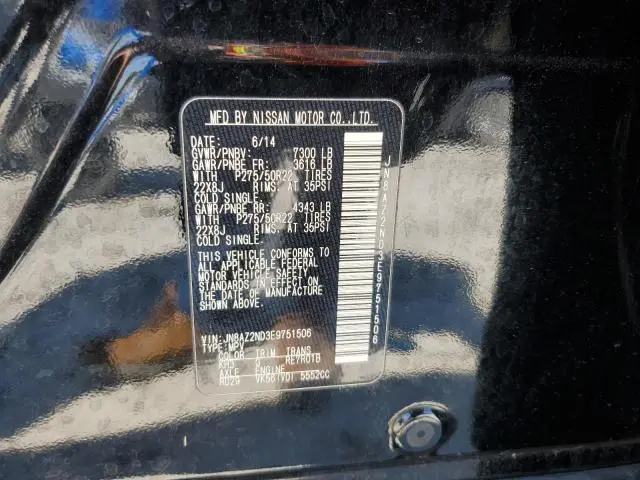 2014 INFINITI QX80   