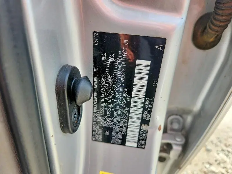 2012 TOYOTA HIGHLANDER BASE  