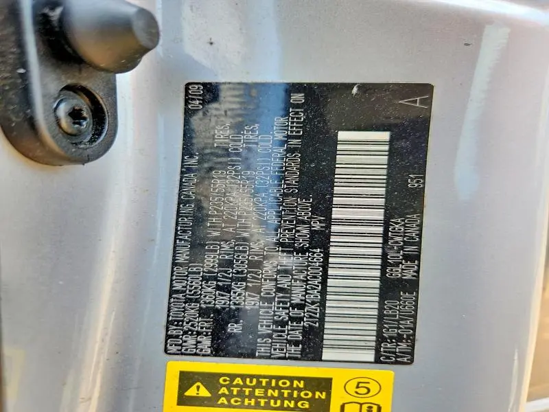 2010 LEXUS RX 350 BASE  