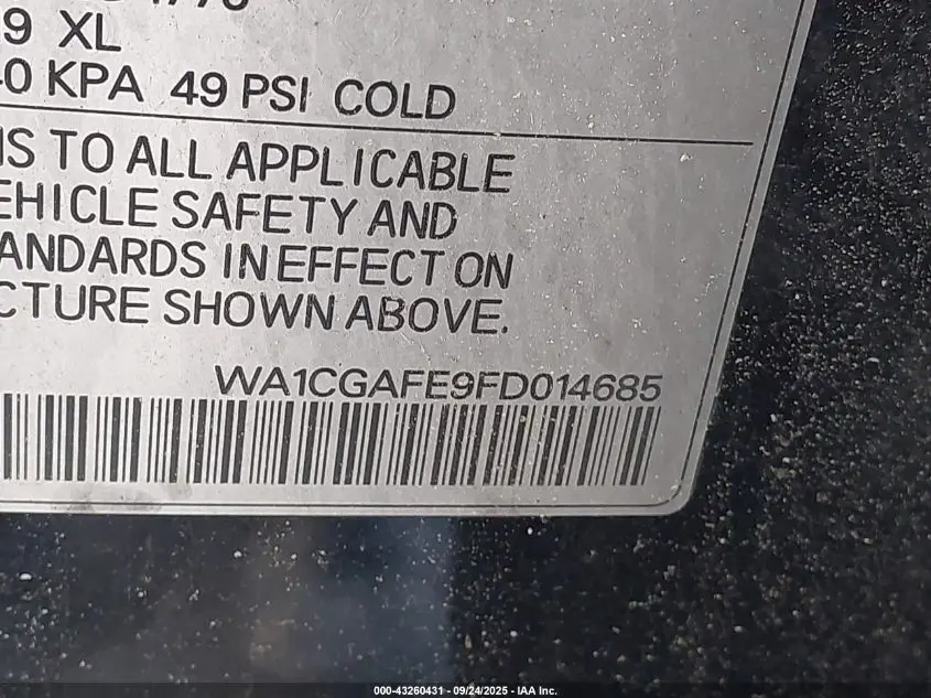 2015 AUDI Q7 3.0T PREMIUM