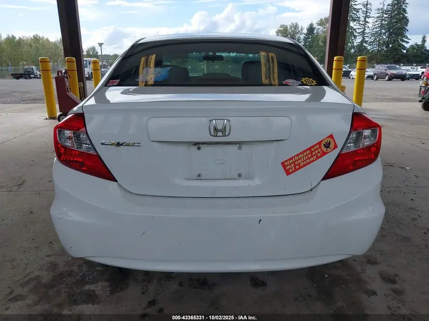 2012 HONDA CIVIC LX