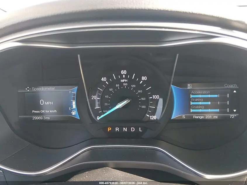 2018 FORD FUSION HYBRID S