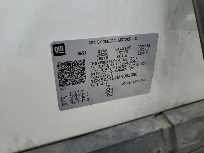 2021 GMC YUKON XL DENALI  