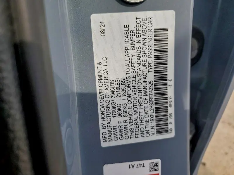 2024 HONDA CIVIC SPORT  